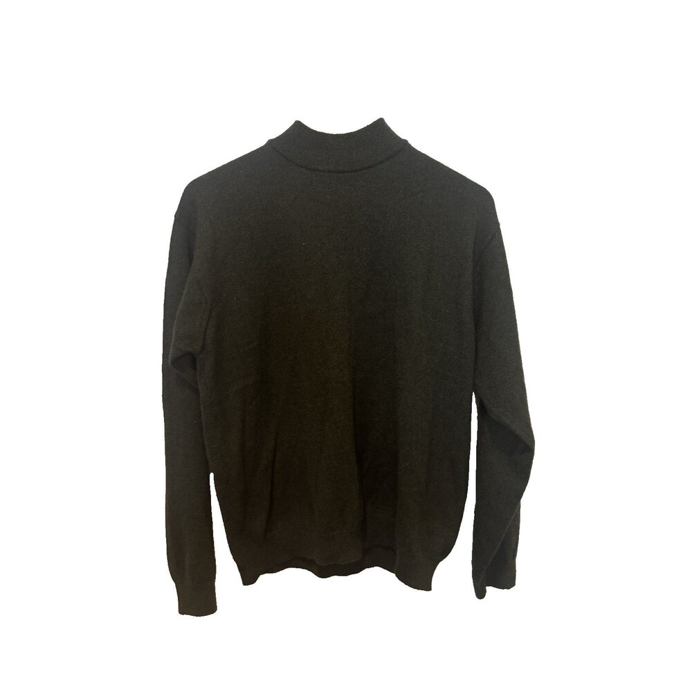 Covington Italian Merino Wool Blend Mock Neck Sweater SIZE L